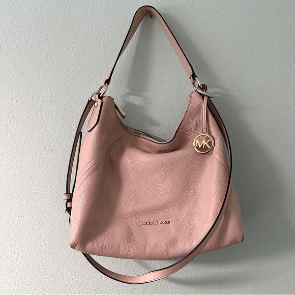 Blush Pink Leather Michael Kors Bag - Picture 1 of 6